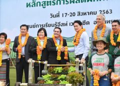 เมล็ดพันธุ์ตราศรแดง ร่วมกับ กรมส่งเสริมการเกษตร  จัดอบรม Young Smart Farmer หลักสูตรการผลิตผักเพื่อการค้า สนับสนุนเกษตรกรรุ่นใหม่ให้ปลูกผักเพื่อสร้างอาชีพได้จริง