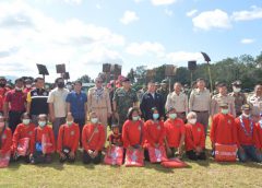 มูลนิธิอนุรักษ์ป่ารอยต่อ 5 จังหวัด จัดฝึกอบรมราษฎรอาสาพิทักษ์ป่ารอยต่อ 5 จังหวัด หลักสูตรป้องกันและดับไฟป่า ในพื้นที่ป่ารอยต่อ