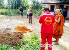 สุดเศร้า! ช้างป่าละอูเหยียบหนุ่มใหญ่ดับคาวัด