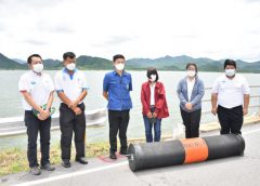 ชป.พัฒนา “ทุ่นยางดักผักตบ” เพิ่มประสิทธิภาพภารกิจงานชลประทาน