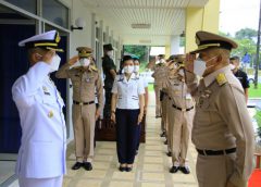 ผบ.ทร. ลงพื้นที่ตรวจเยี่ยม ฐานส่งกำลังบำรุงทหารเรือตราด ทัพเรือภาคที่ 1