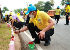 อบจ.พิษณุโลก ร่วมกิจกรรม Kickoff โครงการจิตอาสาพัฒนา: “พิษณุโลกเมืองสะอาด” (PHITSANULOK CLEAN & TIDY)