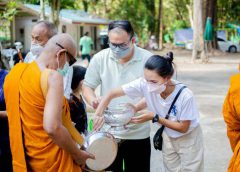 ครบกำหนด10 วันโครงการปฏิบัติวิปัสสนากรรมฐาน ประจำปี 2564