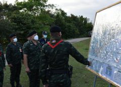 ผบ.กองกำลังเทพสตรีตรวจช่องทางธรรมชาติหวั่นโควิดโอมิครอนแพร่ข้ามชาติ