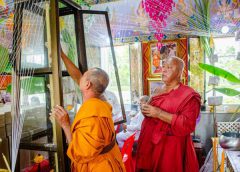 วัดธรรมปัญญา จัดสวดมหาพุทธาภิเษก องค์ท้าวเวสสุวรรณ วาระ 7