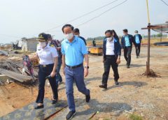 รมต.คลังฯลงพื้นที่สระแก้ว ดูจุดผ่านแดนถาวรบ้านหนองเอี่ยน-สตึงบท หนุนขนส่งไทย-กัมพูชาเพื่อเตรียมเปิดด่าน