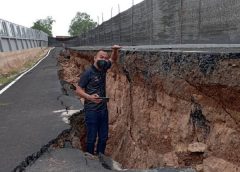 ป.ป.ช.เร่งตรวจสอบสวนสาธารณะกุดหวาย งบ 140 ล้าน อึ้ง! เพิ่งส่งมอบไม่ถึงปีดินถนนทรุดลึกท่วมหัว ชาวบ้านหวั่นอันตรรายวอนเร่งตรวจสอบ-แก้ไขด่วน