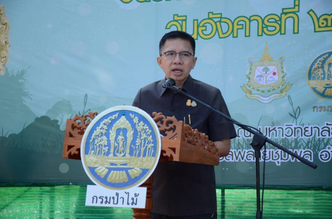 จังหวัดพิษณุโลกจัดกิจกรรมวันรักต้นไม้ของชาติ ประจำปี 2565