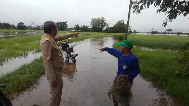 ผอ.โครงการชลประทานศรีสะเกษ  แจงสถานการณ์น้ำล่าสุดแม่น้ำมูลมีปริมาณน้ำสูงขึ้นอย่างต่อเนื่อง ขณะที่พื้นที่การเกษตรเสียหายกว่า 1.9 แสนไร่