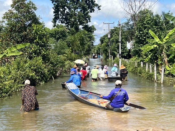 ผอ.โครงการชลประทานศรีสะเกษ เผยสถานการณ์น้ำในจังหวัดศรีสะเกษเริ่มลดแล้ว 4-10 ซม. คาดปลายเดือน ต.ค.นี้เข้าสู่ภาวะปกติแน่นอน