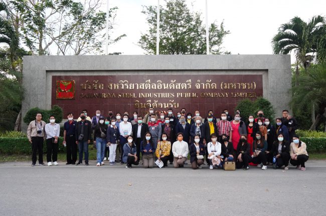 ปปส.ภ.7 นำคณะสื่อมวลชนภาคตะวันตกเข้าเยี่ยมชมโรงงานเอสเอสไอบางสะพาน