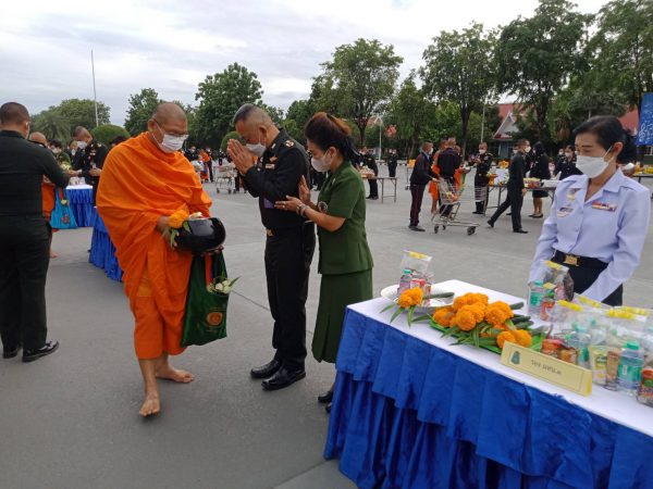 กองทัพภาคที่ 3 จัดพิธีทำบุญตักบาตรถวายพระกุศล งานฉลองพระชนมายุ 8 รอบ สมเด็จพระอริยวงศาคตญาณ สมเด็จพระสังฆราช สกลมหาสังฆปริณายก 26 มิถุนายน 2566