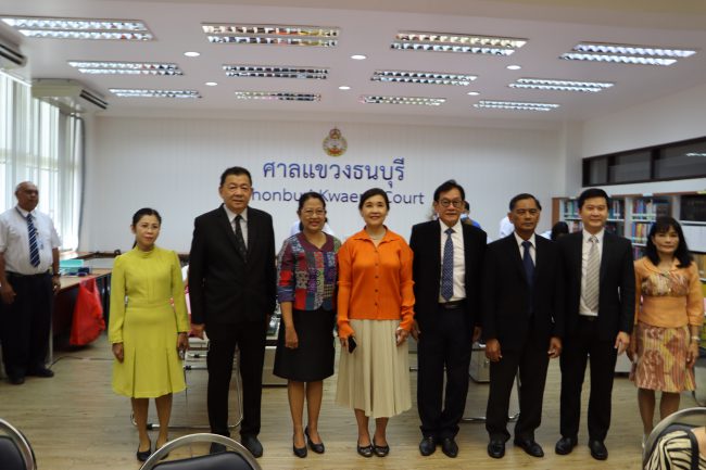 ศาลแขวงธนบุรี กระทรวงยุติธรรม ร่วมกับ โรงพยาบาลเจริญกรุงประชารักษ์  จัดกิจกรรม บริจาคโลหิต ทำบุญด้วยจิต และให้ด้วยใจศาลแขวงธนบุรี