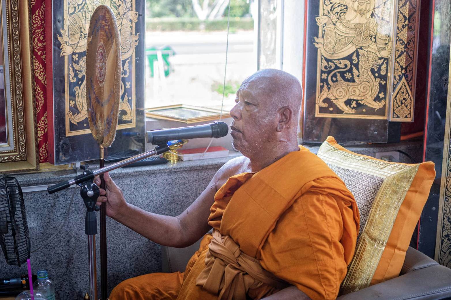 วัดธรรมปัญญา สวดพุทธาภิเษก หลวงพ่อเสาร์ 5 สวดเสริมดวง เสริมทรัพย์ เสริมสิริมงคล หน้าที่การงาน นั่งปรก 5 รูป