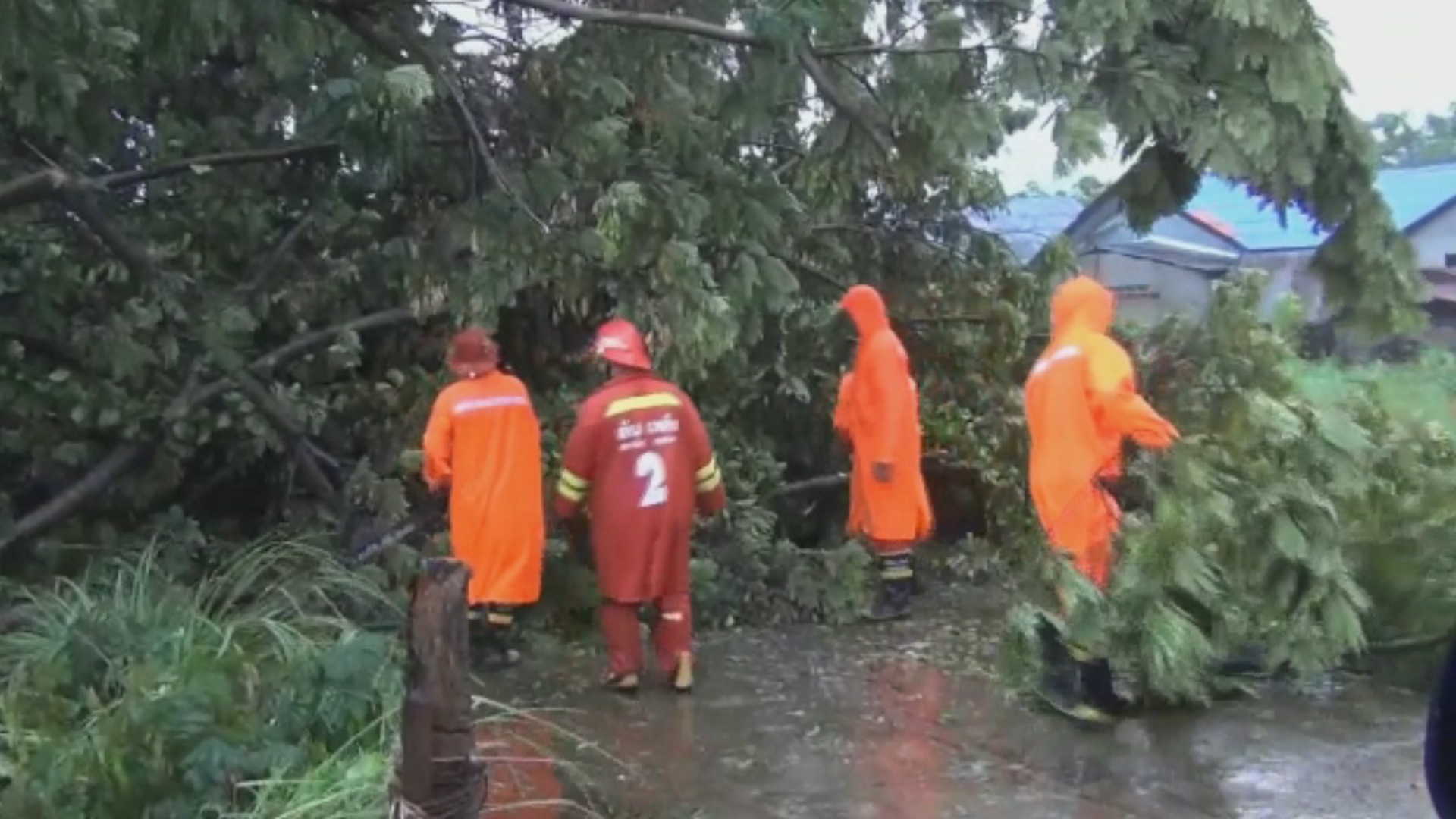 จ.มุกดาหาร เตือนรับมือฝนตกหนัก จากอิทธิพลของพายุ