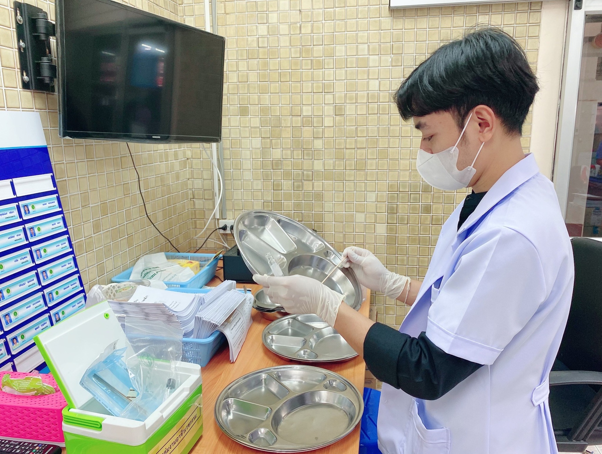 “Food safety & Food sanitation” เก็บตัวอย่างอาหาร และภาชนะบรรจุอาหาร เฝ้าระวังคุณภาพอาหารและภาชนะบรรจุอาหารให้สะอาด ปลอดภัย และได้มาตรฐาน