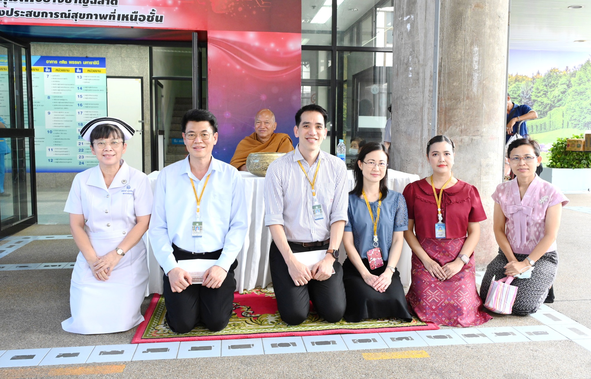 เจ้าอาวาสวัดพระบาทน้ำพุ จ.ลพบุรี มาโปรดญาติโยม ณ โรงพยาบาลเจริญกรุงประชารักษ์